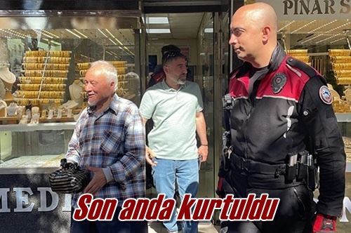 Son anda kurtuldu