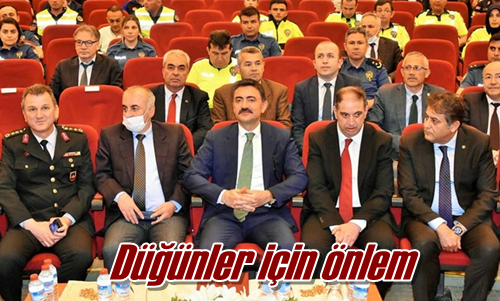 Düğünler için önlem