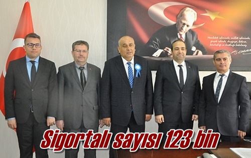 Sigortalı sayısı 123 bin 