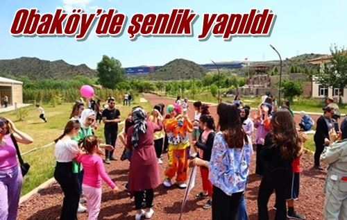 Obaköy’de şenlik yapıldı