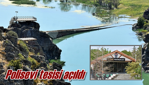 Polisevi tesisi açıldı