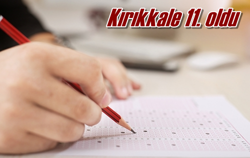 Kırıkkale 11. oldu