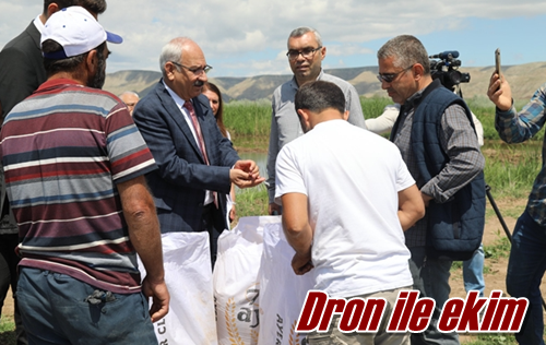 Dron ile ekim