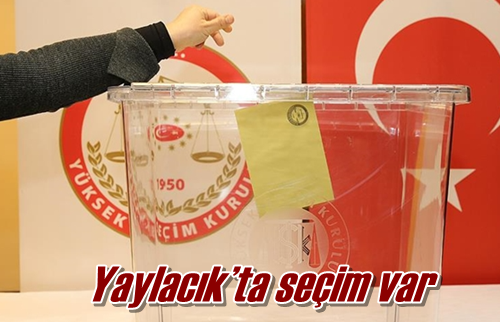 Yaylacık’ta seçim var