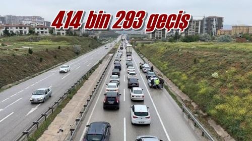 414 bin 293 geçiş