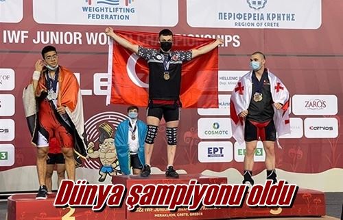 Dünya şampiyonu oldu