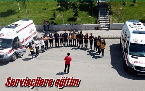 Servisçilere eğitim