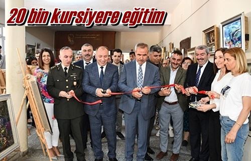 20 bin kursiyere eğitim