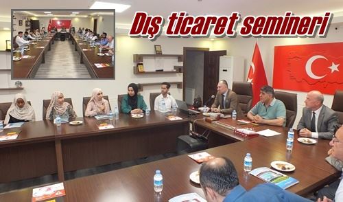 Dış ticaret semineri