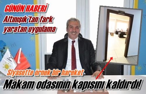 Altınışık’tan fark  yaratan uygulama 