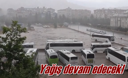 Yağış devam edecek!