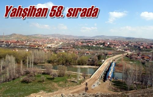 Yahşihan 58. sırada