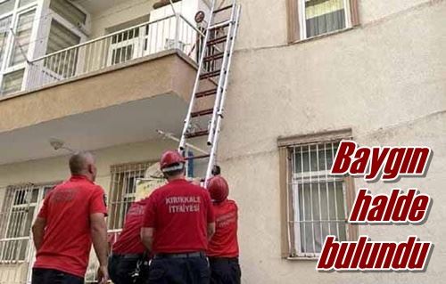 Baygın halde bulundu