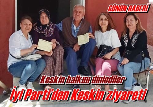 Keskin halkını dinlediler