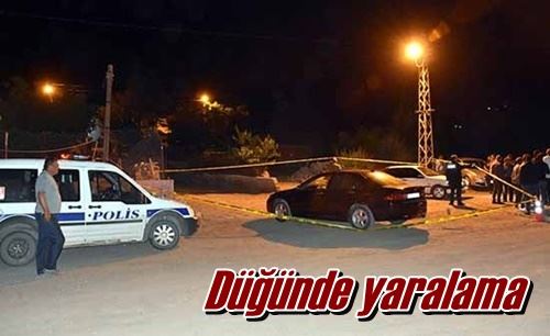 Düğünde yaralama