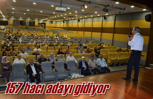 157 hacı adayı gidiyor 