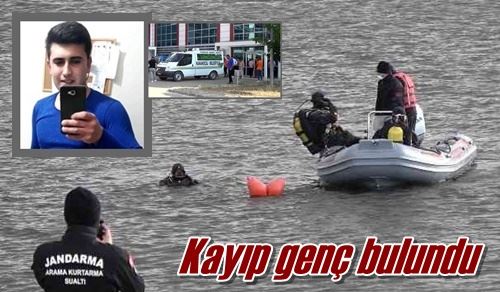 Kayıp genç bulundu
