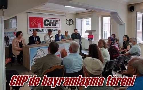 CHP’de bayramlaşma töreni