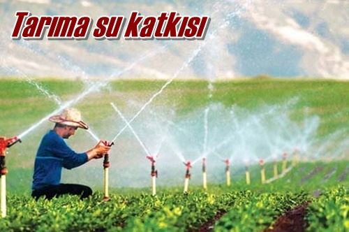 Tarıma su katkısı