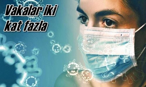 Vakalar iki kat fazla