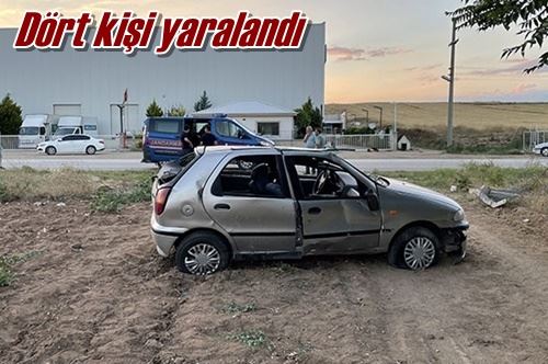 Dört kişi yaralandı