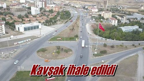 Kavşak ihale edildi