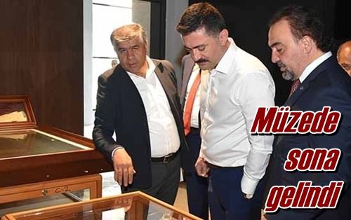 Müzede sona gelindi
