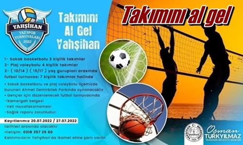 Takımını al gel