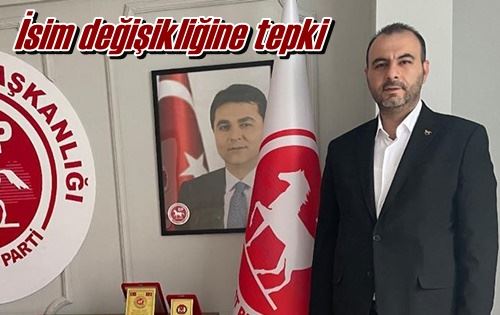İsim değişikliğine tepki