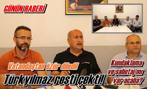 Türkyılmaz resti çekti!