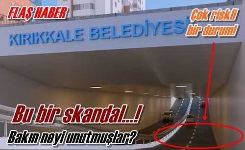 Bu bir skandal…!