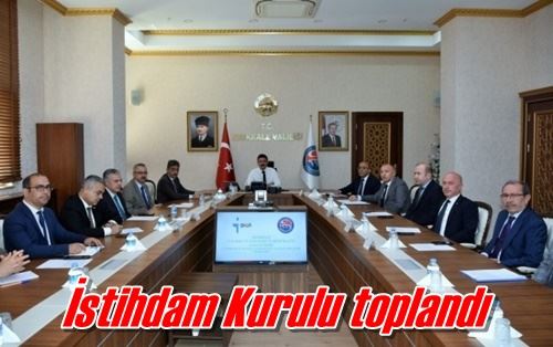 İstihdam Kurulu toplandı