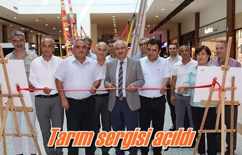 Tarım sergisi açıldı