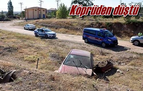 Köprüden düştü