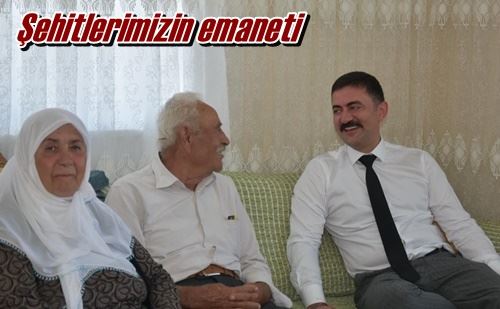 Şehitlerimizin emaneti