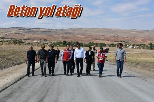 Beton yol atağı