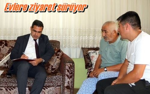 Evlere ziyaret sürüyor
