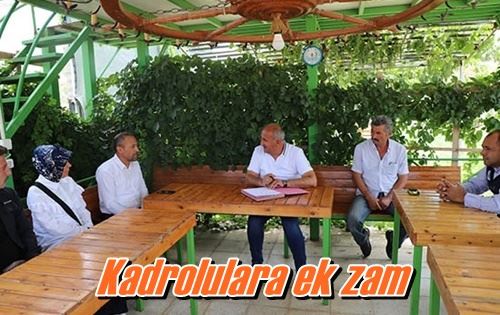 Kadrolulara ek zam