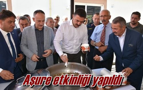 Aşure etkinliği yapıldı