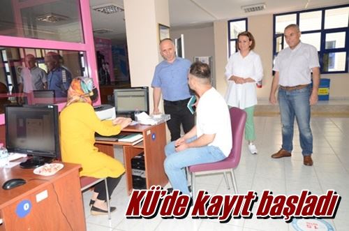 KÜ’de kayıt başladı