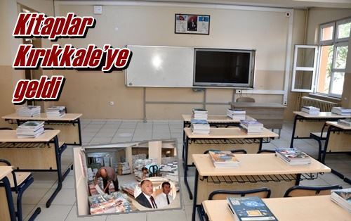 Kitaplar Kırıkkale’ye geldi