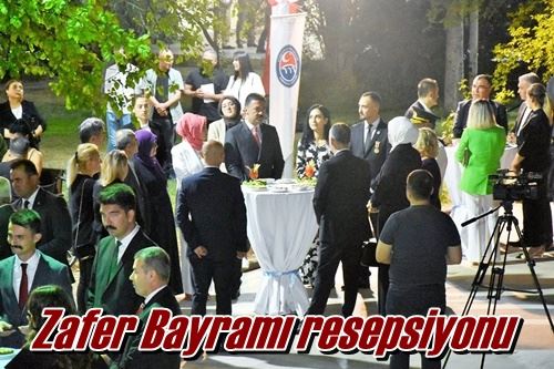 Zafer Bayramı resepsiyonu