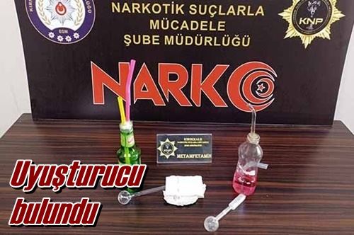 Uyuşturucu bulundu
