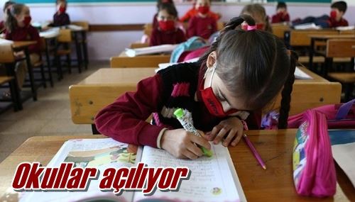 Okullar açılıyor