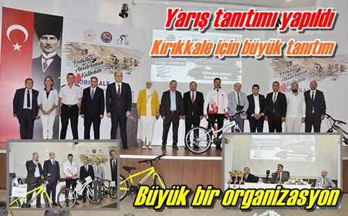 Yarış tanıtımı yapıldı