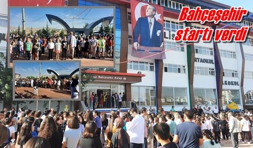 Bahçeşehir startı verdi