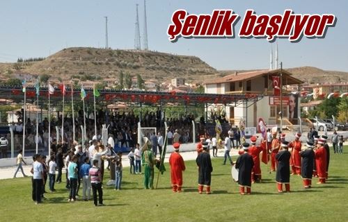 Şenlik başlıyor