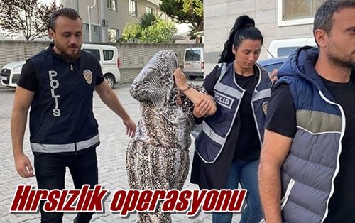 Hırsızlık operasyonu