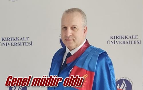 Genel müdür oldu