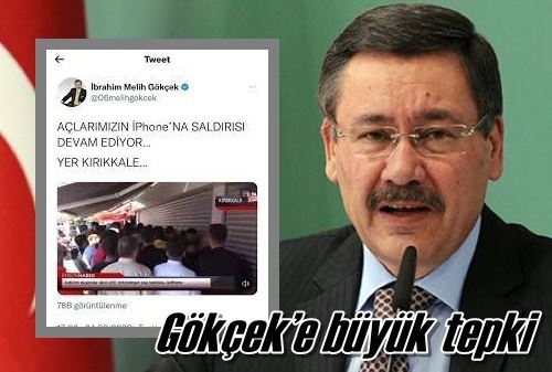 Gökçek’e büyük tepki